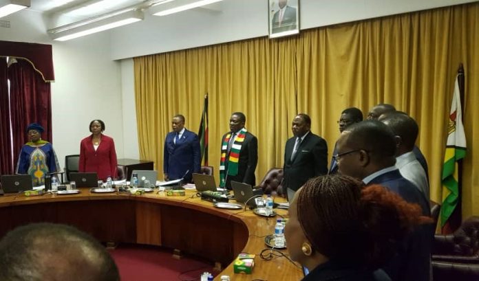 Zimbabwe Cabinet Meeting